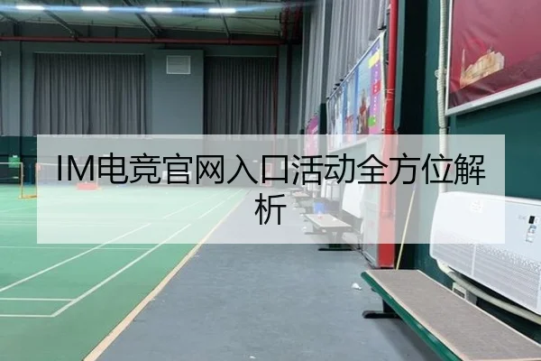 IM电竞官网入口活动全方位解析