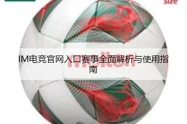 IM电竞官网入口赛事全面解析与使用指南